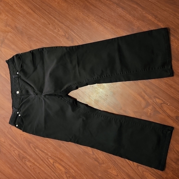 Levis Jeans Size 16 M Black Mom Jeans - Picture 4 of 11